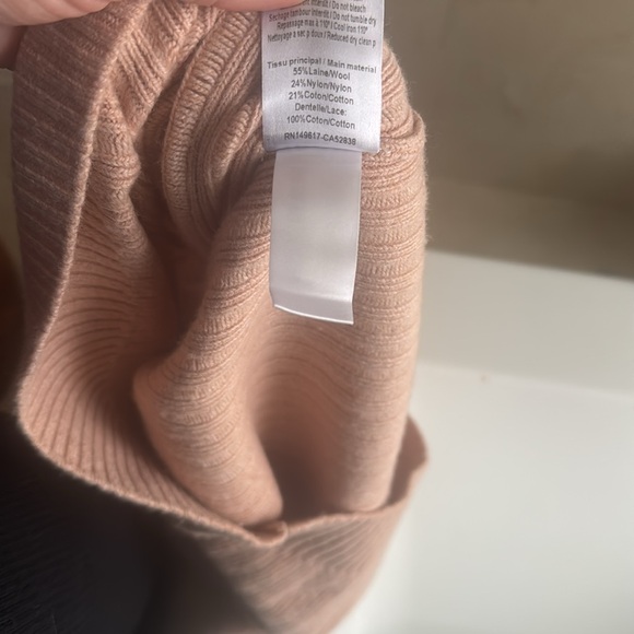 See by chloe blush pink crew neck ribbed sweater cameo rose - Picture 12 of 15